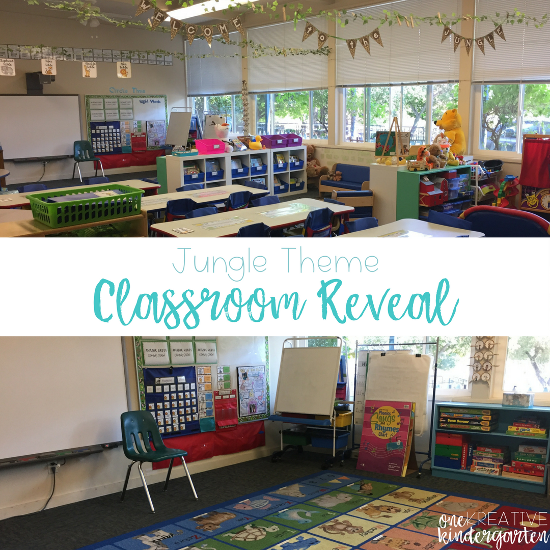 Classroom Reveal | One Kreative Kindergarten